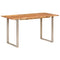 Dining Table 140x70x76 cm Solid Acacia Wood