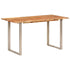 Dining Table 140x70x76 cm Solid Acacia Wood