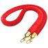 Stanchion Stand Rope Red and Golden Velvet