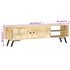 TV Cabinet 140x30x40 cm Solid Mango Wood