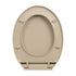 Soft-Close Toilet Seat Beige Oval