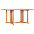 Folding Butterfly Garden Table 150x90x75 cm Solid Teak Wood