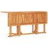 Folding Butterfly Garden Table 150x90x75 cm Solid Teak Wood