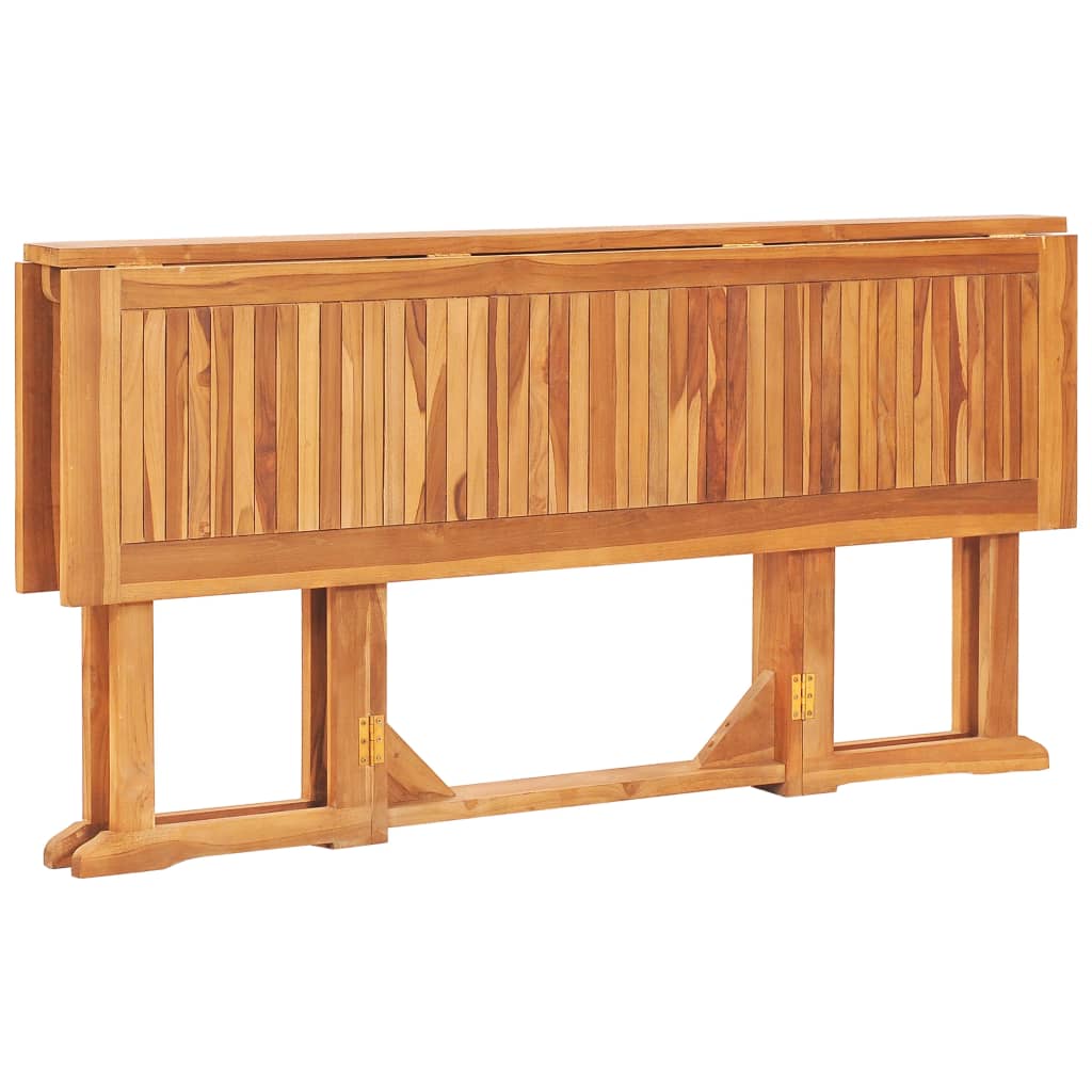 Folding Butterfly Garden Table 150x90x75 cm Solid Teak Wood