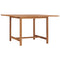 Garden Table 120x120x75 cm Solid Teak Wood