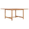 Garden Table 150x150x76 cm Solid Teak Wood