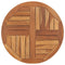 Table Top Solid Teak Wood Round 2.5 cm 70 cm