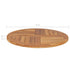 Table Top Solid Teak Wood Round 2.5 cm 70 cm