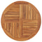 Table Top Solid Teak Wood Round 2.5 cm 80 cm