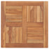 Table Top Solid Teak Wood 60x60x2.5 cm