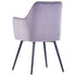 Dining Chairs 2 pcs Grey Velvet