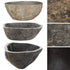 Basin River Stone Oval (36-46)x(29-36) cm