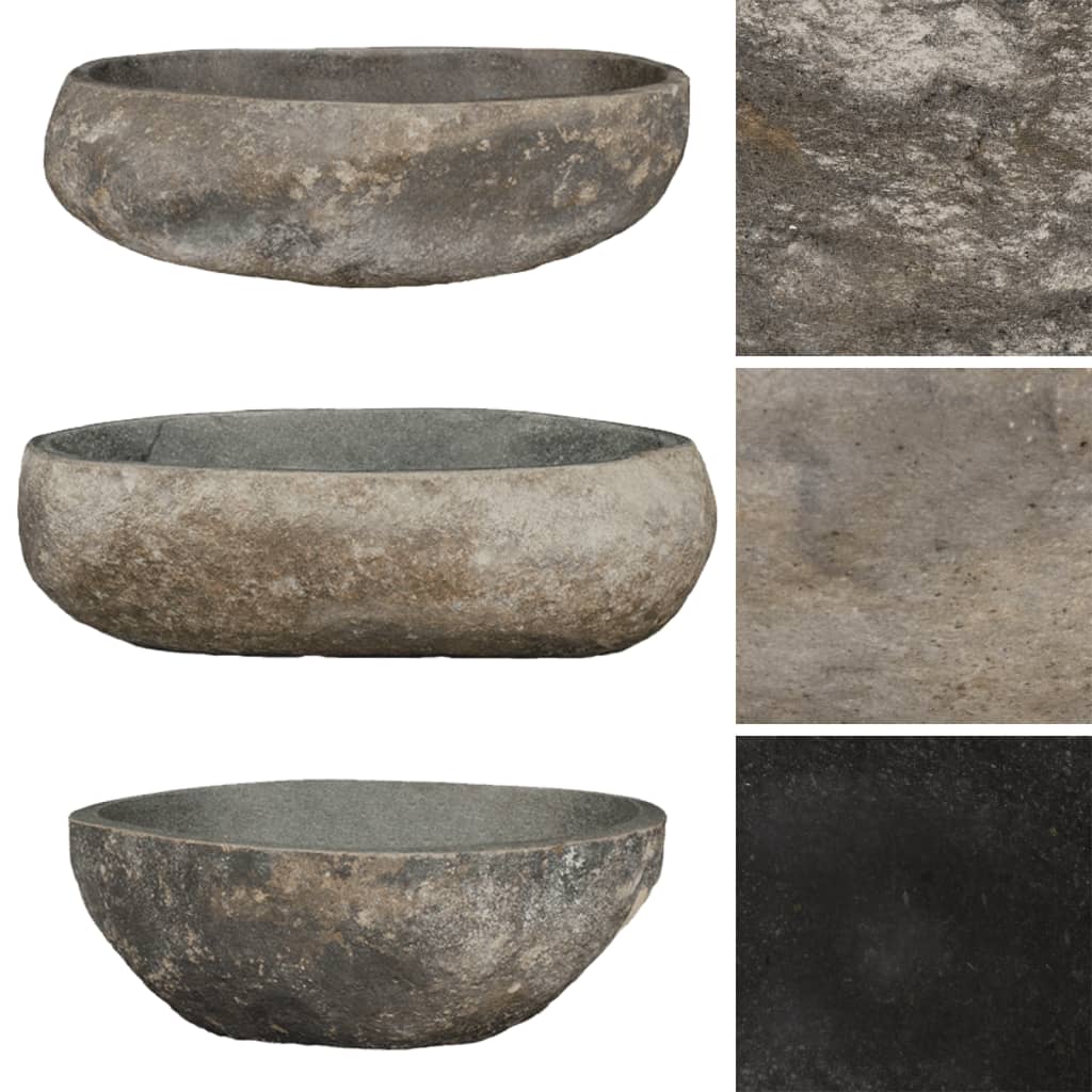 Basin River Stone Oval (45-53)x(34-41) cm