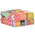 Pouffe 60x70x36 cm Patchwork Fabric