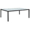 Outdoor Dining Table Black 200x150x74 cm Poly Rattan