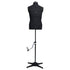 Adjustable Dress Form Male Black Size 37-45