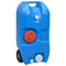 Wheeled Water Tank for Camping 40 L Blue