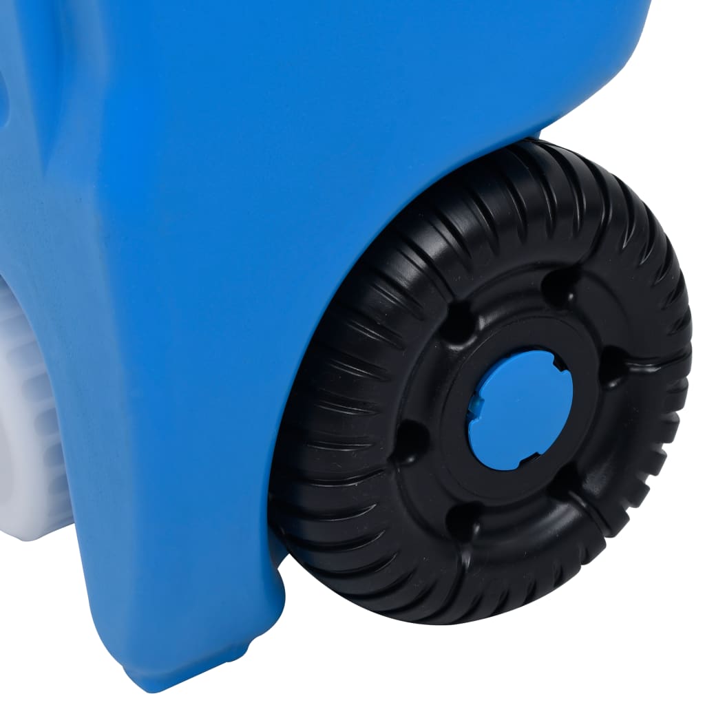 Wheeled Water Tank for Camping 40 L Blue