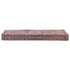 Pallet Floor Cushions 2 pcs Cotton Taupe