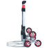 Foldable Stair Transport Trolley 70 kg Aluminium Silver