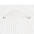 Bamboo Laundry Basket with Single Section White