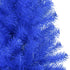 Artificial Christmas Tree with Stand Blue 210 cm PVC