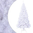 Artificial Christmas Tree with Thick Branches White 240 cm PVC