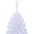 Artificial Christmas Tree with Thick Branches White 240 cm PVC