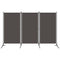 3-Panel Room Divider Anthracite 260x180 cm