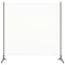 Room Divider White 175x180 cm Fabric