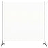 Room Divider White 175x180 cm Fabric