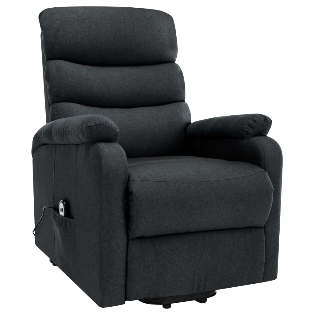 Stand up Massage Chair Dark Grey Fabric