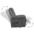 Stand up Massage Chair Light Grey Fabric