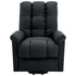 Stand up Massage Chair Dark Grey Fabric