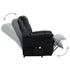 Stand up Massage Chair Dark Grey Fabric