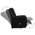 Stand up Massage Chair Black Fabric