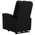 Stand up Massage Chair Black Fabric