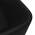 Luxury Wash Basin Matt Black 41x30x12 cm Ceramic