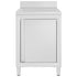 Commercial Kitchen Cabinet with Drainboard Stainless Steel