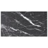 Table Top Black 120x65 cm 8mm Tempered Glass with Marble Design