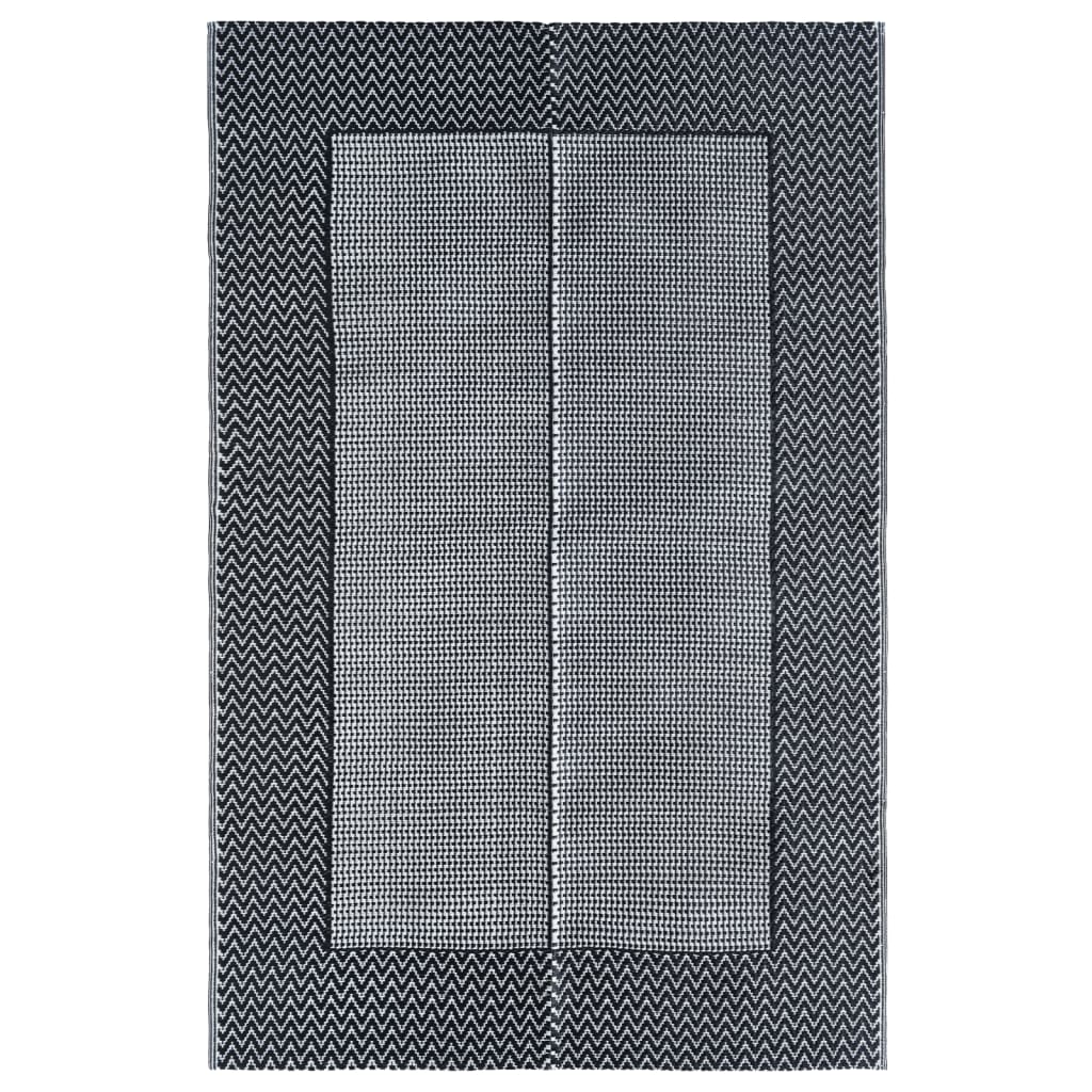 Outdoor Carpet ARAKIL Grey 160x230 cm PP