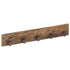 Hall Hanger with 5 Hooks 100x2.5x15 cm Solid Reclaimed Wood