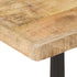 Bistro Table 60x60x77 cm Rough Mango Wood