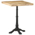 Bistro Table 60x60x77 cm Rough Mango Wood