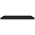 Floating Wall Shelves 2 pcs Black 90x23.5x3.8 cm MDF
