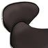 Salon Spa Stool Brown Faux Leather