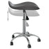 Salon Spa Stool Grey Faux Leather