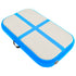 Inflatable Gymnastics Mat with Pump 60x100x10 cm PVC Blue