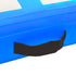 Inflatable Gymnastics Mat with Pump 400x100x15 cm PVC Blue