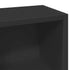 CD Cabinets 2 pcs Black 21x16x93.5 cm Engineered Wood